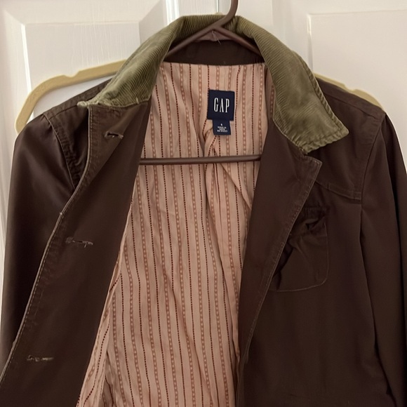 GAP brown jacket size 4 - Picture 3 of 10